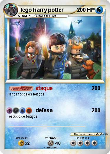 Pokemon lego harry potter