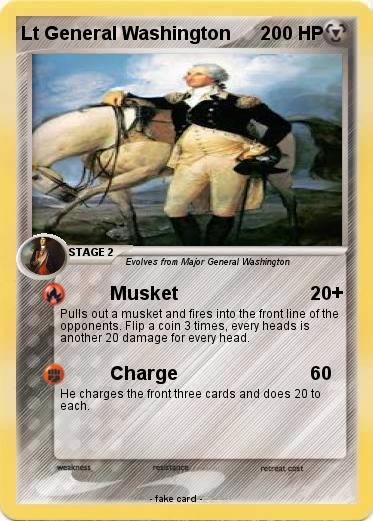Pokemon Lt General Washington