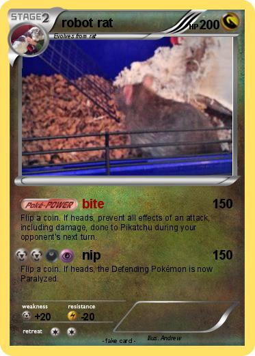 Pokemon robot rat