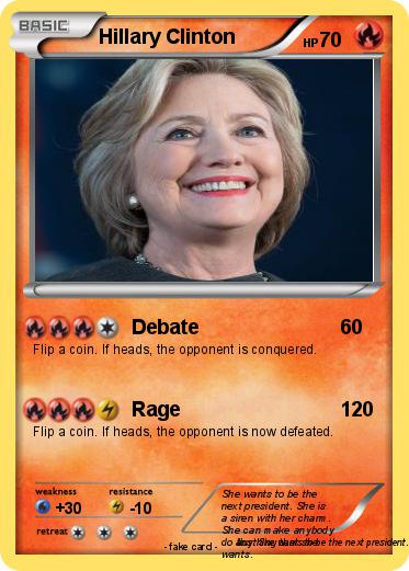 Pokemon Hillary Clinton