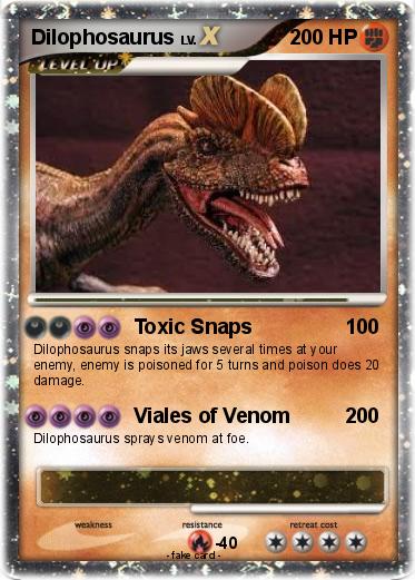 Pokemon Dilophosaurus