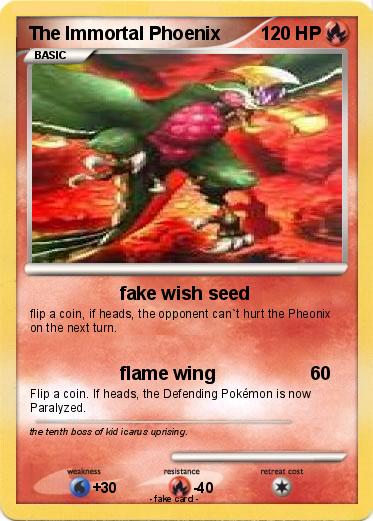 Pokemon The Immortal Phoenix