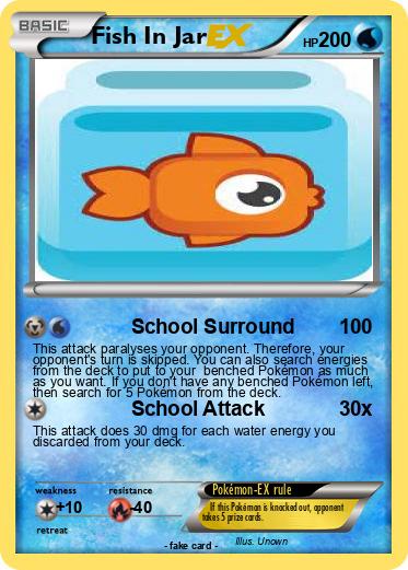 Pokemon Fish In Jar