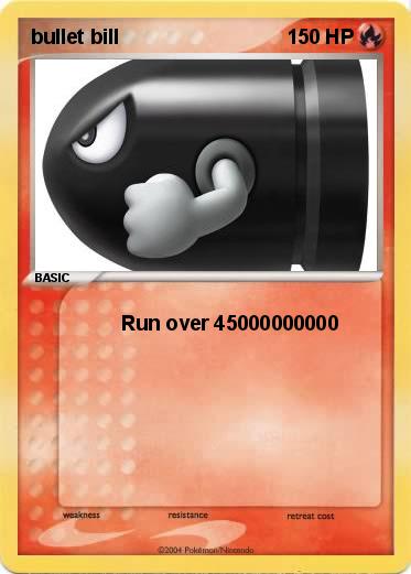 Pokemon bullet bill