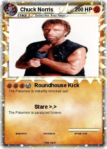 Pokemon Chuck Norris