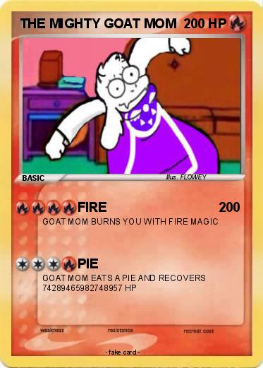 Pokemon THE MIGHTY GOAT MOM