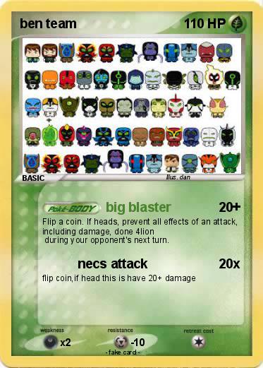 Pokemon ben team