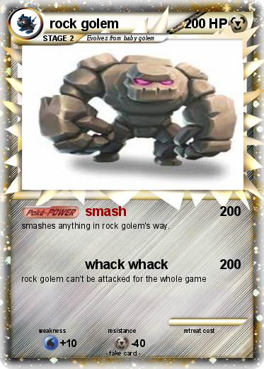 Pokemon rock golem