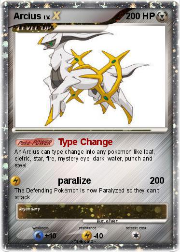 Pokemon Arcius