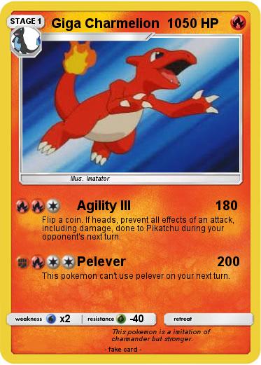 Pokemon Giga Charmelion  10