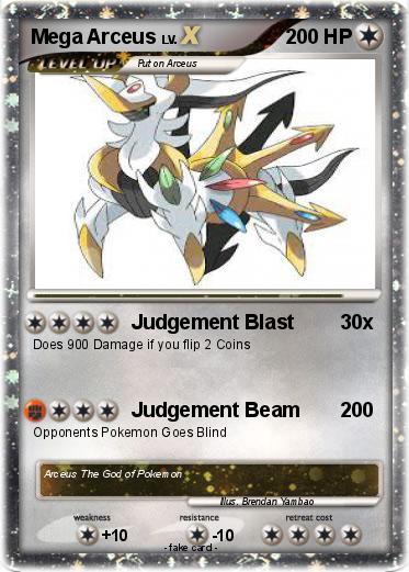Pokemon Mega Arceus