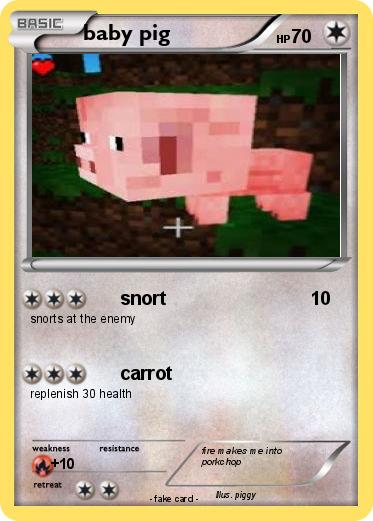 Pokemon baby pig