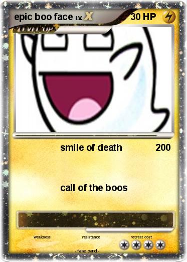 Pokemon epic boo face