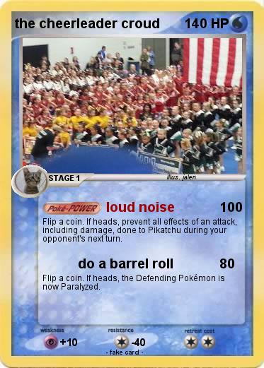 Pokemon the cheerleader croud