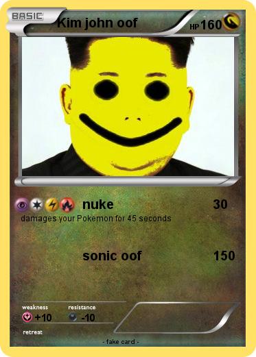 Pokemon Kim john oof
