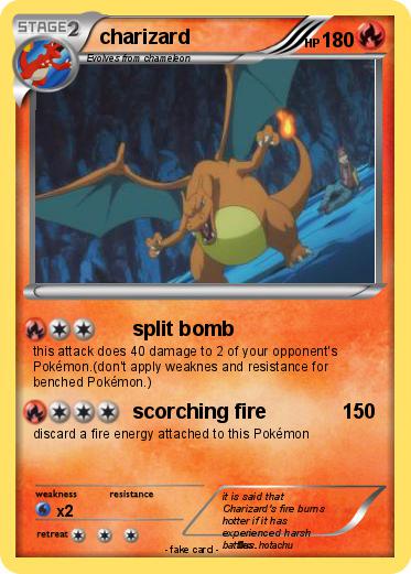 Pokemon charizard