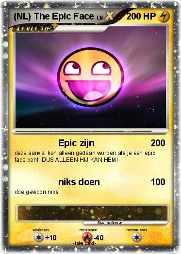 Pokemon (NL) The Epic Face