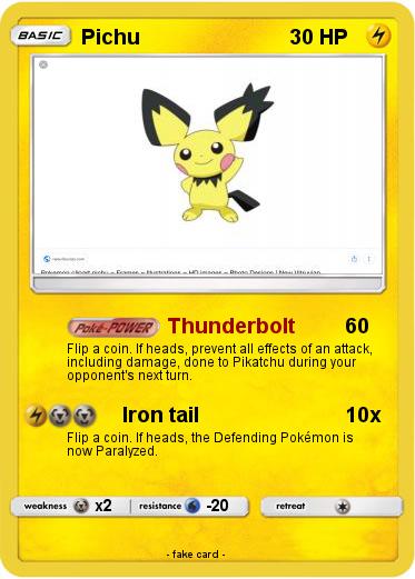 Pokemon Pichu