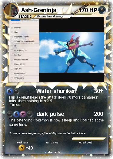 Pokemon Ash-Greninja