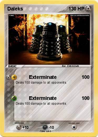 Pokemon Daleks