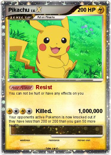 Pokemon Pikachu