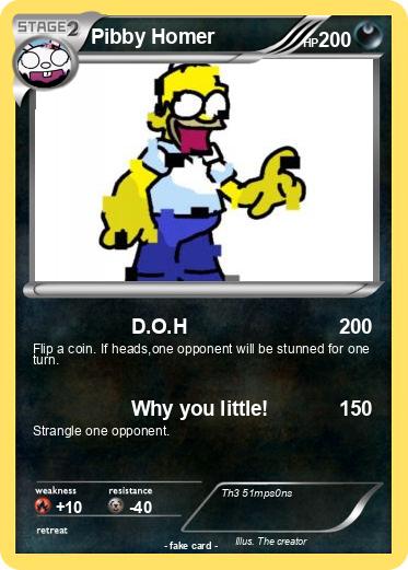 Pokemon Pibby Homer