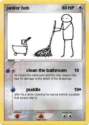 Pokemon janitor bob