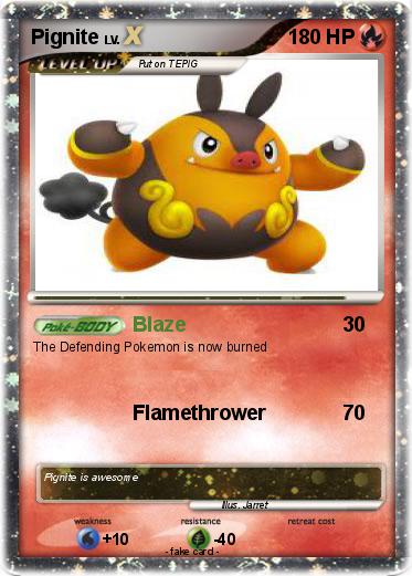 Pokemon Pignite