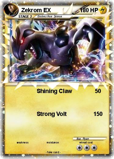 Pokemon Zekrom EX