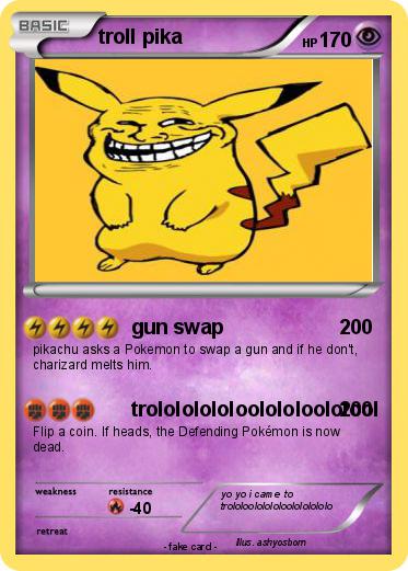 Pokemon troll pika
