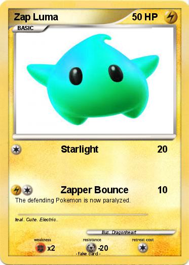 Pokemon Zap Luma