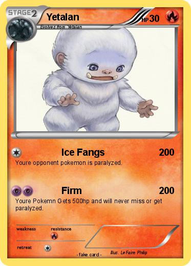 Pokemon Yetalan