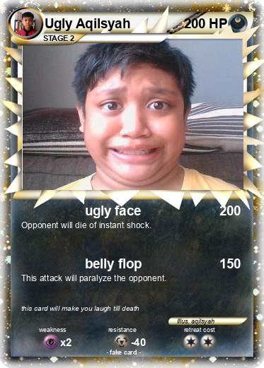 Pokemon Ugly Aqilsyah