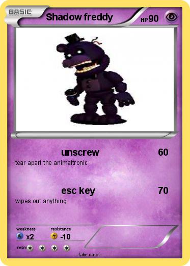 Pokemon Shadow freddy