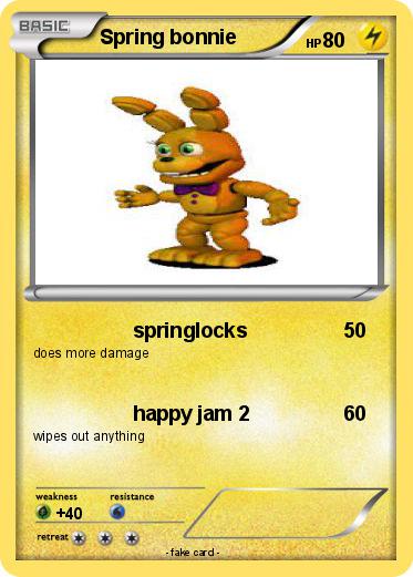 Pokemon Spring bonnie