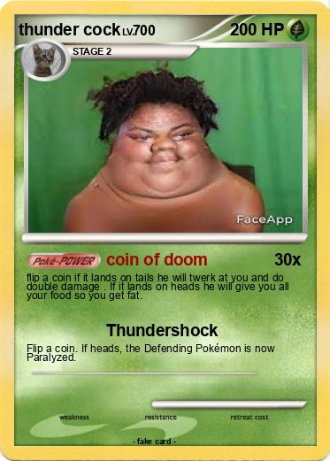 Pokemon thunder cock