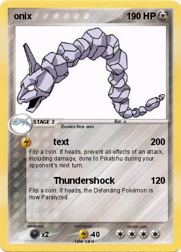 Pokemon onix