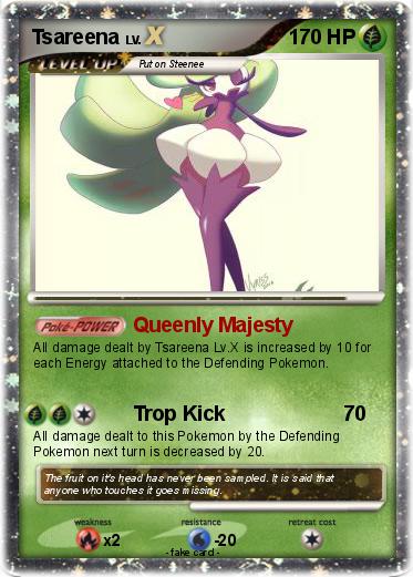 Pokemon Tsareena