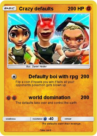 Pokemon Crazy defaults