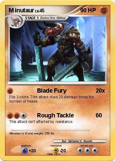 Pokemon M inutaur