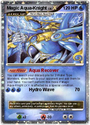 Pokemon Magic Aqua-Knight