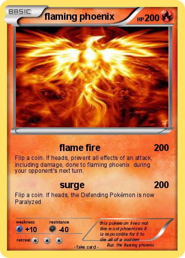 Pokemon flaming phoenix