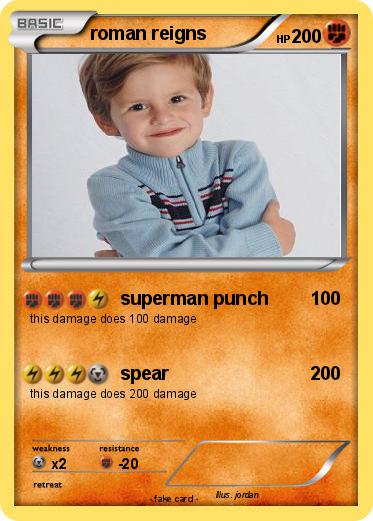 Pokemon roman reigns