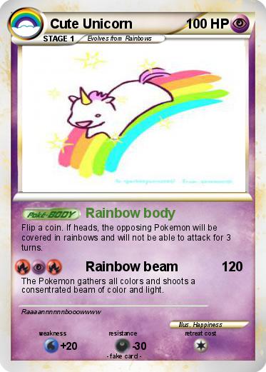 Pokemon Cute Unicorn