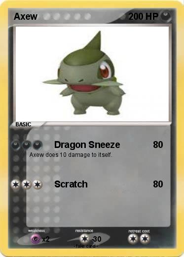 Pokemon Axew