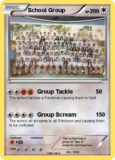 Pokemon School Group