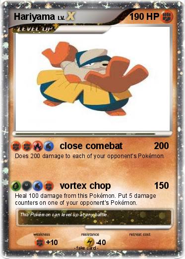 Pokemon Hariyama