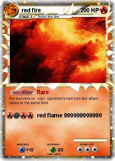 Pokemon red fire