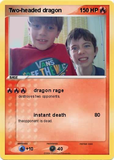 Pokemon Two-headed dragon
