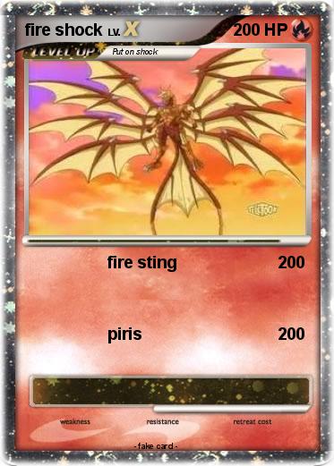 Pokemon fire shock
